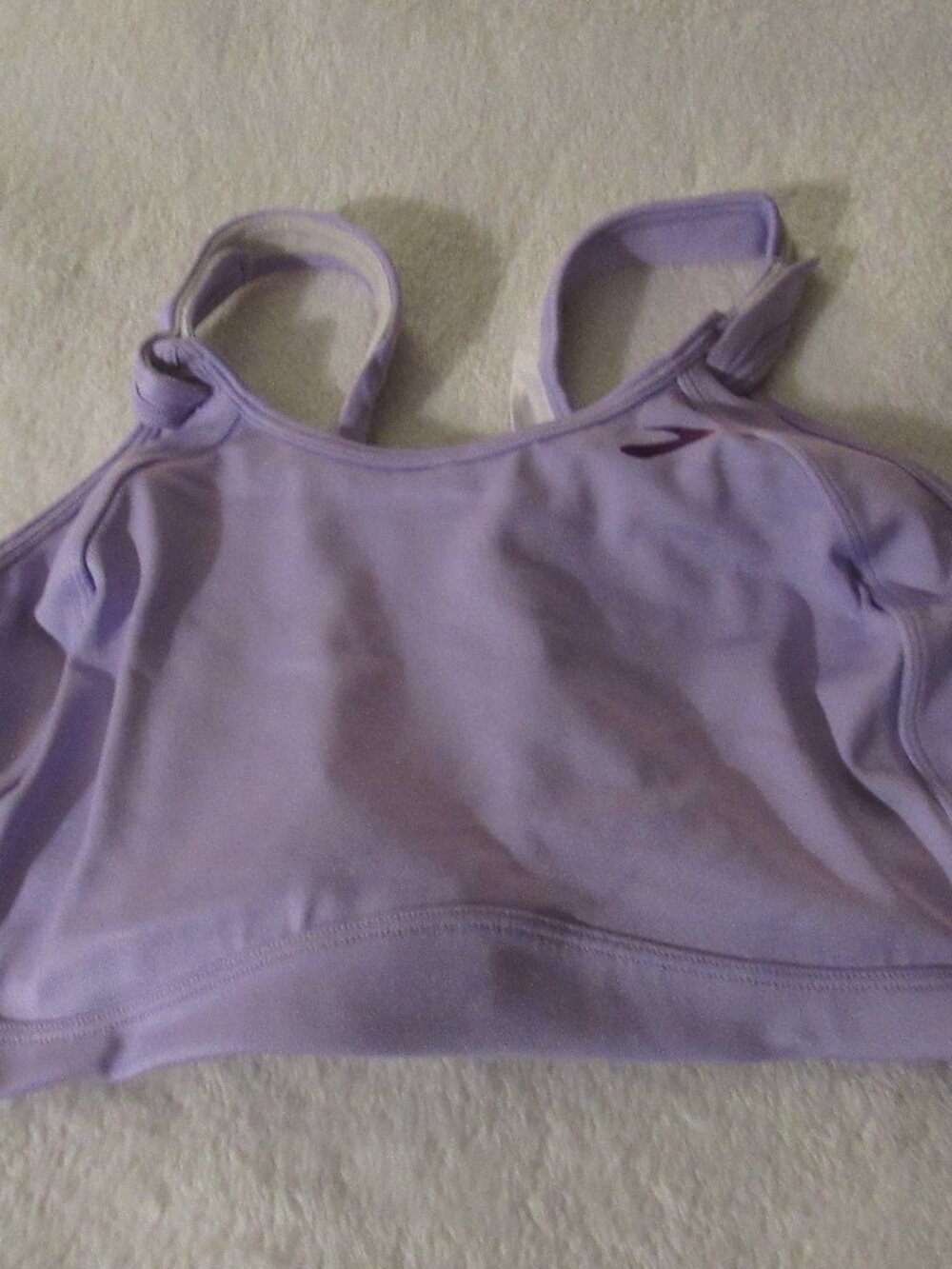 Brooks Sports Bra Lavender Bra Size 40D USED